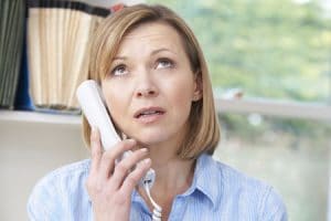 Caregiver stressed by mom's repeat dialing habit