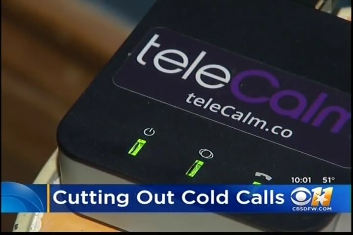 Cutting Out Scams with teleCalm – CBS KTVT-11 Dallas