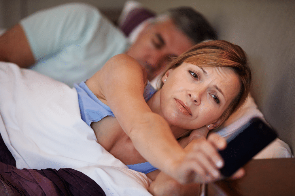 Caregiver being woken up