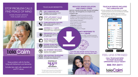 Link to download teleCalm brochure